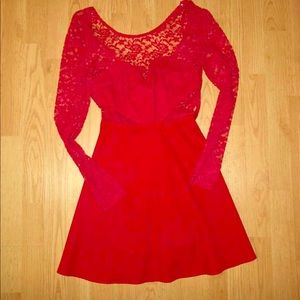 Xenia Boutique Red Dress Size 8 (Small)